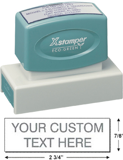 Shopping for pre-inked stamper? Order here online. Fast Shipping