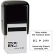 Need self-inking stamp daters? Order online, choose ink color, font style, custom text. Year band good for 7 years. Fast Shipping