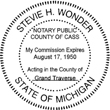 Do you need a Michigan notary stamp embosser? Find your state's public stamp embosser here on the EZ Custom Stamp store today.