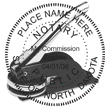 Looking for a North Dakota notary stamp embosser? Find your state's official notary stamp embosser on the EZ Custom Stamps store today.