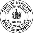 Need a professional forester stamp in Maryland? Create your own custom forester stamp on the EZ Custom Stamps Store today!