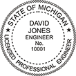 Looking for professional engineer stamps? Our Michigan professional engineer stamps are available in several mount options, check them out at the EZ Custom Stamps Store.