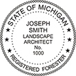 Need a professional forester stamp in Michigan? Create your own custom forester stamp on the EZ Custom Stamps Store today!