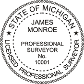 Do you need a custom Michigan surveyor stamp? EZ Office Products offers all the custom stamps you could need or want, such as state surveyor stamps.
