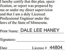 Looking for professional engineer stamps? Our Minnesota professional engineer stamps are available in several mount options, check them out at the EZ Custom Stamps Store.