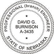 Looking for professional engineer stamps? Our Nebraska professional engineer stamps are available in several mount options, check them out at the EZ Custom Stamps Store.