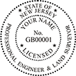 Looking for professional engineer stamps? Our New Jersey professional engineer and land surveyor stamps are available in several mount options, check them out at the EZ Custom Stamps Store.