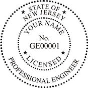 Looking for professional engineer stamps? Our New Jersey professional engineer stamps are available in several mount options, check them out at the EZ Custom Stamps Store.