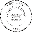 Need a master plumber stamp? Shop for New Jersey licensed master plumber stamps at the EZ Custom Stamps Store. Available in several mounting options.