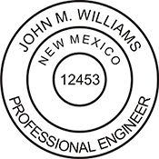 Looking for professional engineer stamps? Our New Mexico professional engineer stamps are available in several mount options, check them out at the EZ Custom Stamps Store.
