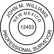 Do you need a custom New Mexico surveyor stamp? EZ Office Products offers all the custom stamps you could need or want, such as state surveyor stamps.