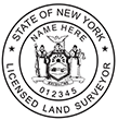 Looking for land surveyor stamps? Shop our New York licensed land surveyor stamp at the EZ Custom Stamps Store. Available in several mount options.