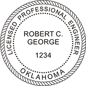 Looking for professional engineer stamps? Our Oklahoma professional engineer stamps are available in several mount options, check them out at the EZ Custom Stamps Store.