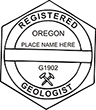 Need a professional geologist stamp in Oregon? Create your own custom geologist stamp on the EZ Custom Stamps Store today!