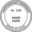 Looking for professional engineer stamps? Our Utah professional engineer stamps are available in several mount options, check them out at the EZ Custom Stamps Store.