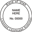 Need a landscape architect stamp? Check out our Utah licensed landscape architect stamp at the EZ Custom Stamps Store.