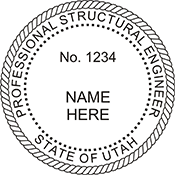 Do you need a custom Utah structural engineer stamp? EZ Office Products offers all the custom stamps you could need or want, such as state structural engineer stamps.