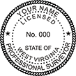 Do you need a custom West Virginia surveyor stamp? EZ Office Products offers all the custom stamps you could need or want, such as state surveyor stamps.