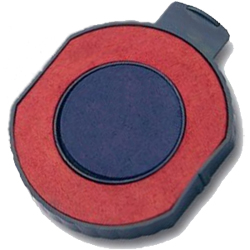 Looking for two-color stamp ink pads? This Trodat circular replacement ink cartridge pad comes in two-color of your choice. Available at the EZ Custom Stamps store.