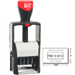 Shop for a self-inking stamp dater on the EZ Custom Stamps store. This 2000 Plus Classic Line 2160 self-inking dater comes in 1 color with 2 lines of customization.