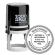 Looking for round professional engineer stamps? Find the Cosco 2000 plus self-inking professional Wisconsin engineer stamp at the EZ Custom Stamps Store.