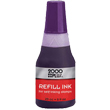 Find purple water-based custom re-fill ink for your Cosco 200 Plus, Ideal, Trodat, or Xstamper ClassiX model. Shop the EZ Custom Stamps store today.