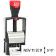 Find a self-inking stamp dater on the EZ Custom Stamps store. This 2000 Plus Classic Line 2020 is a heavy duty stamper with 1 ink color and 12 years of use.