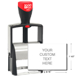 Looking for a self-inking stamp dater for the office? This rectangular 2000 Plus Classic Line 2600 dater comes in 1 ink color and includes up to 8 lines of customization.