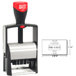 Looking for a self-inking stamp dater for the office? This rectangular 2000 Plus Classic Line 2660 dater comes in 1 ink color and includes up to 6 lines of customization.