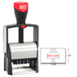 Looking for a self-inking stamp dater for the office? This rectangular 2000 Plus Classic Line 2660 dater comes in 2 ink colors and includes up to 6 lines of customization.