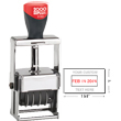 Looking for a self-inking stamp dater for the office? This rectangular 2000 Plus Classic Line 3160 dater comes in 2 ink colors and includes up to 4 lines of customization.