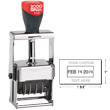 Looking for a self-inking stamp dater for the office? This rectangular 2000 Plus Classic Line 3160 dater comes in 1 ink color and includes up to 4 lines of customization.