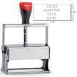 Need a self-inking stamp dater for the office? This rectangular 2000 Plus Expert Line 3900 dater includes up to 11 customizable lines in one ink color.