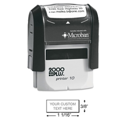 3 line Self-Inking 2000 Plus P10 Address Stamp Maker