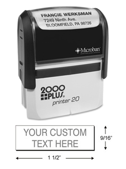 Self-inking 2000 Plus Address Stamp Maker