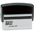 Looking for a custom self-inking signature stamp maker? This 4 line, 2000 Plus Printer Line P25 Self-inking Signature Stamp Maker is perfect for the office. Buy today.