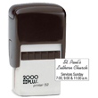 Make the perfect customized address stamp or logo stamp with this 2000 Plus P52 Self-Inking Stamp Printer. Buy today from the EZ Custom Stamps store.