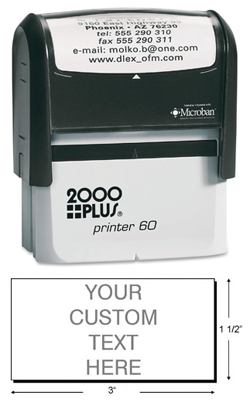 Red 2000 PLUS Replacement Ink Pad for Printer P60 Sold as 1 Each 