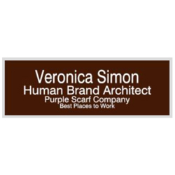 Need name badges with pin backing? Shop our 1.25" X 3" name badges with pin backings with 4 lines of customization at the EZ Custom Stamps Store.