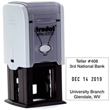 Looking for stamp daters? Check out our Trodat self-inking 2 color square stamp dater with up to 6 lines of customization at the EZ Custom Stamps Store.