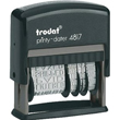 Need Trodat dater Stamp? This non-customizable Trodat rectangular stamp dater includes 12 phrases/words common for office use. Shop here.