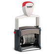 Looking for self-inking stamps? This Trodat Professional 10-Band self-inking stamp numberer allows up to 4 lines of customization. Available at the EZ Custom Stamps store.