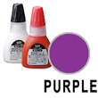 Need an ink refill for your Xstamper F-Series pre-inked rubber stamps? Shop this 20mL purple ink refill intended for Xstamper F-Series only.