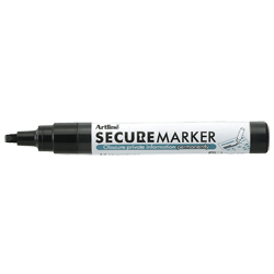 This black security marker helps prevent identify theft and unlawful use of your sensitive information. Shop the EZ Custom Stamp store today.