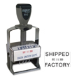 Do you need a rectangular 4 line stamp dater? Shop this Xstamper ClassiX model M42 for the perfect two-color stamp dater for your workplace or home office.