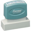 Shopping for a rectangular pre-inked stamper? This ecofriendly Xstamper N13 provides customization up to four lines and is made with over 60% recycled content.