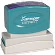 Shopping for a rectangular pre-inked stamper? This ecofriendly Xstamper N14 provides customization up to five lines and is made with over 60% recycled content.
