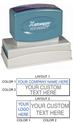 Shopping for a rectangular pre-inked stamper? This ecofriendly Xstamper N20 provides customization up to five lines and is made with over 50% recycled content.