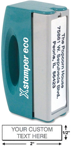 Shopping for a pocket address pre-inked stamper? This ecofriendly Xstamper N40 provides customization up to four lines and comes with a lifetime guarantee.