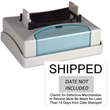 The Xstamper N81 stamp dater impression frame goes with the N81 model and adds function and value to your existing stamp dater.